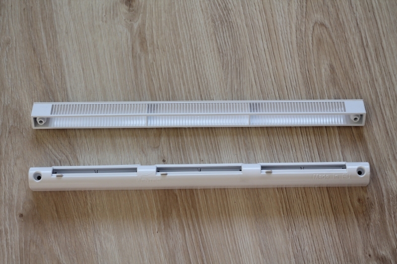 Оконный приточный клапан Ventec VT 101 с контролем потока воздуха